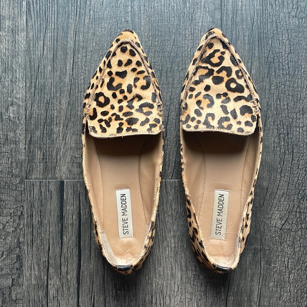 Steve Madden Leopard Print Flats